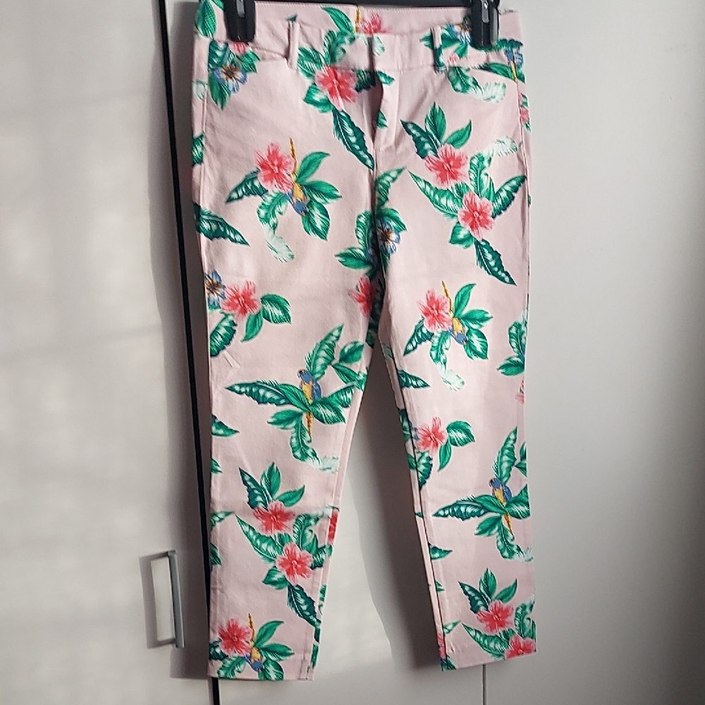 Old Navy Floral Pink Women's Pants